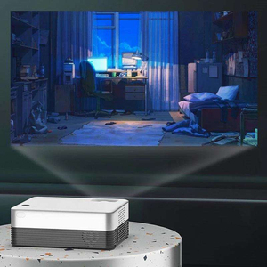 Android LCD <b>Mini</b> Projector Portable WiFi Home Theater Smart Projector 720P Short Throw Mobile Movie Screen - Product Image 3