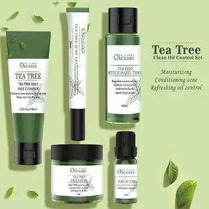 Private Label Organic Moisturizing Anti Aging Anti Acne Treatment Skin Care Set For Men