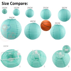 Trung Quốc/Nhật Bản Giấy Treo Trang Trí Bóng Đèn Lồng Đèn Cho Trang Trí Nội Thất, Bên, Và Đám Cưới SD007 - Product Image 6