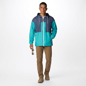 Men's <b>Jackets</b> Waterproof <b>Fleece</b> <b>Lining</b> Removable Hood Windproof Windbreaker <b>Jacket</b> OEM Custom Print Autumn Season OEM Service - Product Image 1