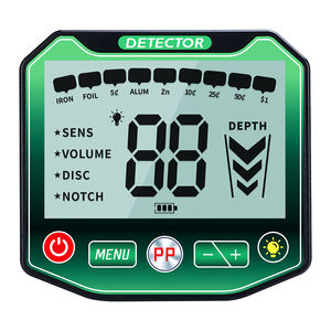 Gt970 מקצועי גלאי מתכות פלסטיק מדויק מיקום מדויק דיסק זהב גלאי זהב 20 ס "מ סליל חיפוש למבוגרים לילדים מבוגרים - Product Image 5