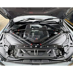 ฝาครอบแผงไฟหน้าห้องเครื่องยนต์คาร์บอนไฟเบอร์แบบแห้ง สำหรับ BMW G87 M2 ปี 2023-2027 - Product Image 2