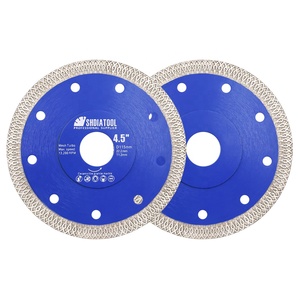 Lames de scie circulaire turbo diamantées à mailles super fines de type X de 105 à 350 <span class=keywords><strong>mm</strong></span>, <span class=keywords><strong>disque</strong></span> de coupe pour <span class=keywords><strong>carrelage</strong></span> en porcelaine et marbre - Product Image 1