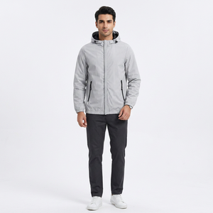 Veste coupe-vent pour homme à prix avantageux, respirante, sur mesure, couleurs contrastées, confortable, décontractée, veste coupe-vent pour homme - Product Image 1