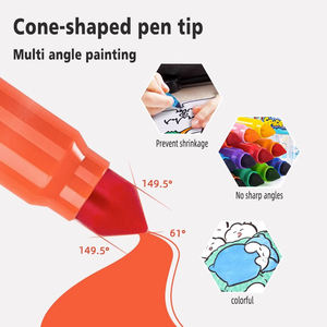 Marcadores de Arte de Doble Punta <span class=keywords><strong>Ohuhu</strong></span>, Juego de Pinceles de Acuarela, 100 Colores, Variedad de Colores al por Mayor para tus Creaciones Artísticas - Product Image 5