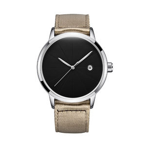 Montre mécanique minimaliste pour hommes d'affaires avec fenêtre de date, étanche, de luxe, de haute qualité, montre-bracelet sport - Product Image 2