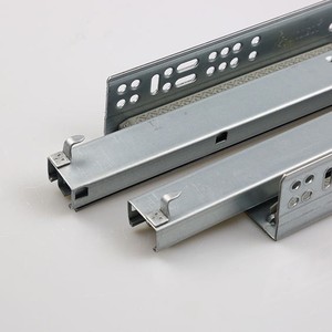 Heavy Duty Soft Close <b>Drawer</b> Sliders 45mm Width 31-50kg Load Capacity Modern Design - Product Image 6