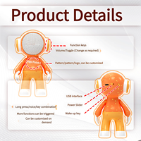 Vente en gros OEM - Jouet parlant intelligent alimenté par USB - Poupée éducative interactive - Robot compagnon pour enfants - École et maison - 5 à 7 ans