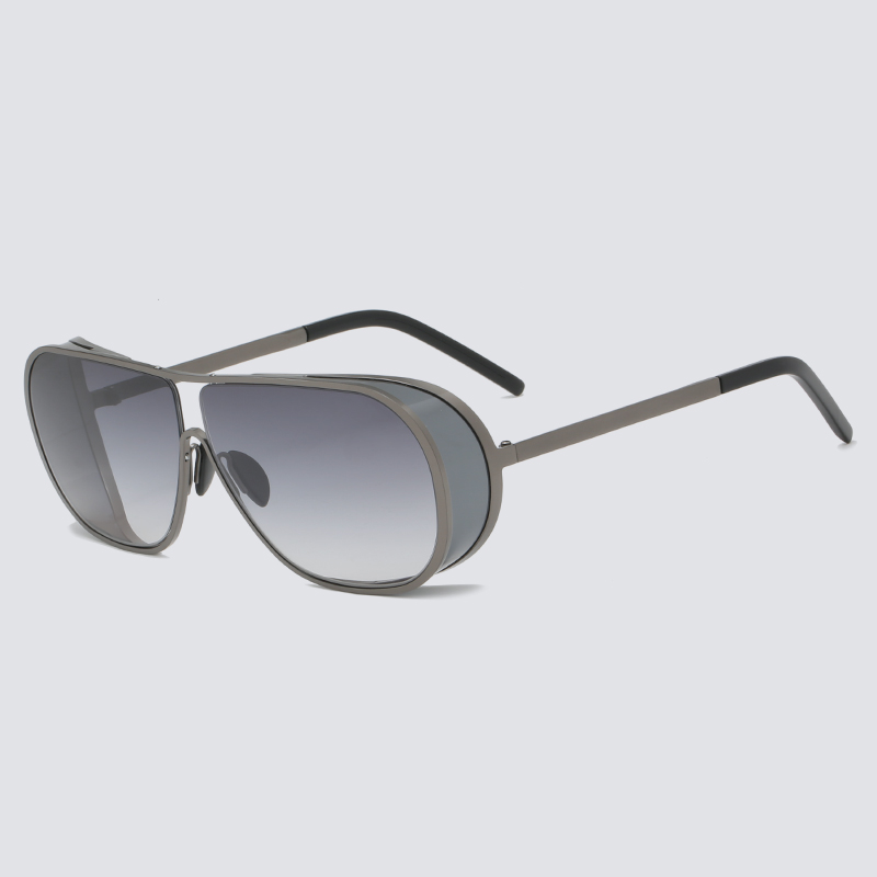 Gun + gradient gris