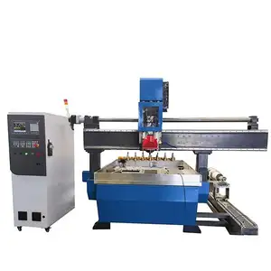 Customized heavy duty 4 axis Side Rotary 1212 ATC Cnc Router