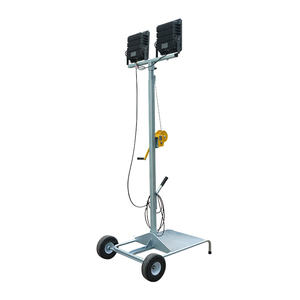 LUDWIG 3,6 M 2*100W Led torres de luz móvil mástil telescópico pequeña torre de iluminación portátil para exteriores - Product Image 3