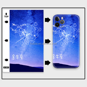 Protector <span class=keywords><strong>de</strong></span> espalda para teléfono móvil, cuerpo completo, <span class=keywords><strong>película</strong></span> <span class=keywords><strong>de</strong></span> piel trasera <span class=keywords><strong>de</strong></span> PVC, materias primas, barniz <span class=keywords><strong>de</strong></span> dibujos animados, relieve, brillo, Nano, pegatina blanca para teléfono - Product Image 1