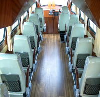 Ferry à grande vitesse de 8,8 m, état neuf, fibre de verre, 21-26 passagers, moteur hors-bord