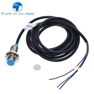 TZT NJK-5002C 홀 효과 센서 근접 스위치 NPN <span class=keywords><strong>3</strong></span>-전선 일반적으로 개방 + 아두이노 용 마법사 - Product Image 4