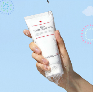 เมดิคิวบ์ เรด โฟม คลีนเซอร์ 120 มล. ผลิตภัณฑ์ดูแลผิวหน้าจากเกาหลี ล้างหน้าด้วยไฮยาลูรอน ช่วยทำความสะอาดล้ำลึกและให้ความชุ่มชื้น สำหรับทุกสภาพผิว - Product Image 6