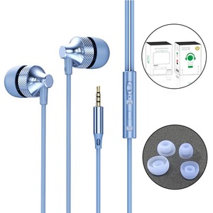 Écouteurs intra-auriculaires filaires 1,2 m les plus vendus avec super basses, écouteurs filaires universels 3,5 mm - Product Image 1