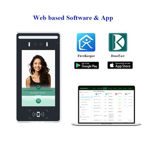 5 inch sinh trắc học kiểm soát truy cập Video intercom App 4 gam Wifi BLE nhận dạng khuôn mặt Linux từ xa sinh trắc học tham dự máy - Product Image 4