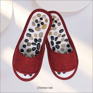 Paare Kiesel Regen Blume Stein Massage Hausschuhe Silikons ohle Indoor Home Fitness Physiotherapie Soft Bottom für Fuß - Product Image 6