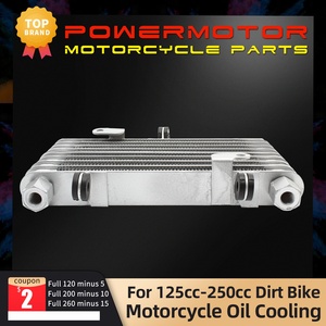 หม้อน้ำมันเครื่องมอเตอร์ไซค์แบบยูนิเวอร์แซล 8 แถว ขนาด 125-250 ซีซี ระบายความร้อนด้วยอลูมิเนียม - Product Image 3