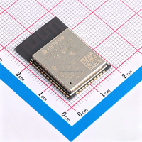 ESP32-WROOM-32E-N8R2 Modul WiFi RF Modem Transceiver Nirkabel BT WiFi V4.2 Modul Transceiver 2.4GHz PCB Trace Surface Mount