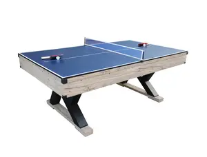 2023Hot Selling Indoor Used Multi Function 3 In 1 PingPong Table/ Pool Tabel/Dining Table