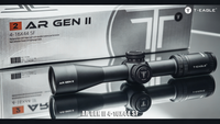 Offre Spéciale Usine : Lunette de Visée T-EAGLE AR GEN II 4-16X44SF à Tube de 30mm, Deuxième Plan Focal, Optique d'Extérieur Illuminée pour la Chasse