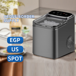 Portable Plastic Countertop <b>Ice</b> <b>Maker</b> 12kg/24h 6-10min Fast Auto Clean 1.2l for Home Bar Zsw-zb13 6-10 Mins Fast <b>Ice</b> Making 12 - Product Image 1