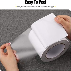 Ruban <span class=keywords><strong>anti</strong></span>-griffures pour chats, ruban adhésif double face pour l'entraînement des animaux de compagnie, protecteur transparent pour meubles, portes et murs - Product Image 2