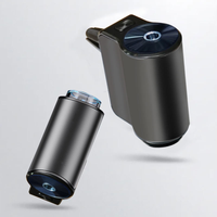 Diffuseur d'arômes pour voiture en aluminium rechargeable par USB, diffuseur de parfum automatique à capteur de brume nano, éliminateur d'odeurs