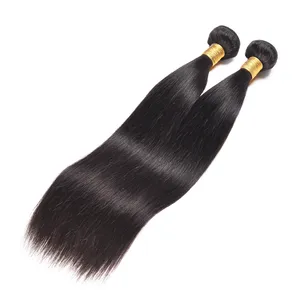 Gros vison vierge brésilienne bundle cheveux, remy cheveux 100 brésilienne de cheveux humains weave, brut brésilien vierge cuticules alignés cheveux