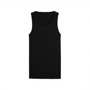Camiseta sin mangas King Mcgreen Star de punto, informal, 100% algodón, transpirable, de secado rápido, para hombre, con diseño de malla brillante, estilo musculoso, tipo chaleco. - Product Image 2