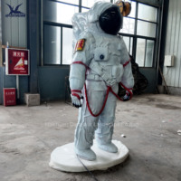 Modelo de Astronauta Animatrónico Realista de Tamaño Natural, Exhibición Espacial Interactiva para Centro de Ciencias, Parque Temático y Activación de Eventos