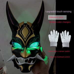 <span class=keywords><strong>Masque</strong></span> intégral <span class=keywords><strong>de</strong></span> cosplay pour enfants, inspiré <span class=keywords><strong>de</strong></span> l'agent Yaksha général <span class=keywords><strong>Xiao</strong></span> <span class=keywords><strong>de</strong></span> la série Halloween, pour films, anime et jeux - Product Image 5