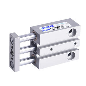 Cilindro de Pistón Miniatura de Doble Acción TCM10X5X15X20X25X30STCM6X10S, Estructura Guiada de Tres Barras con Doble Guía Triaxial - Product Image 1