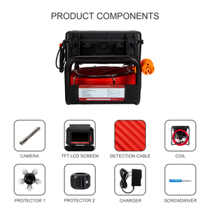 512HZ Sonde Self-leveling Locator Sewer CCTV 10.1inch HD Touch Screen Sewer <strong>Pipe</strong> Inspection Camera Meter Counter Camera <strong>Pipe</strong> - Product Image 6