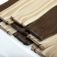 Nouvel arrivage 50g LeShine Hair Genius Extensions de cheveux humains en trame, invisibles, à pointes épaisses, double tirage, Genius Weft