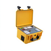 Testeur de résistance DC à écran tactile HVD-834 0,1-20A 10mΩ-1,5Ω Détecteur portable de résistance des enroulements de transformateur pour postes de transformation