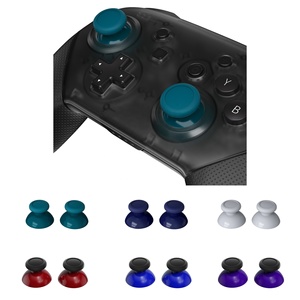 Soft Touch - Par de Fundas de Repuesto para Palancas de Mando Analógicas para el Control Pro de Nintendo Switch - Product Image 1