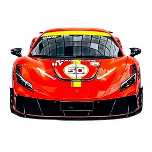 Para Ferrari F430, Modificación Estilo Harman; Kits de Carrocería de Fibra de Carbono para Autos, Faldones Laterales, Alerón Delantero, Alerón Trasero - Product Image 5