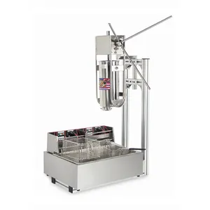 Commercial Model With Nozzle Spain Churros Hollow Churro Filler Machine