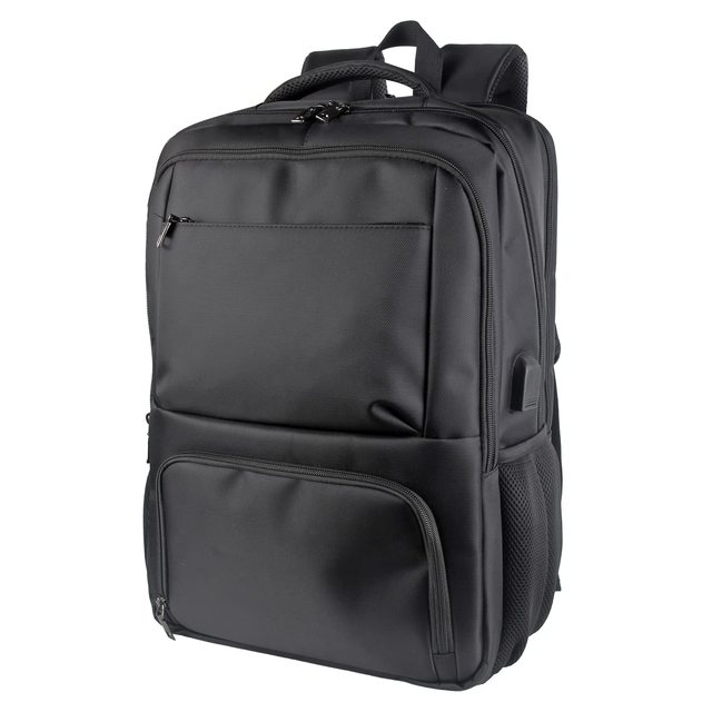 Laptop Backpack Fits 17 Inch Computer Business Travel Backpack with USB Charging Port and Anti Theft Pocket College Bookbag