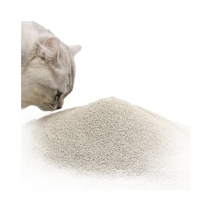 10 * قابلة للتحلل الحيوي البنتونيت القط القمامة مزيل العرق تكتل منخفض الغبار الرمال زيوليت التوفو لوازم القطط - Product Image 1