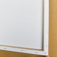 Mini toile de coton stretch 16x20 pouces, personnalisée, en coton vierge pour peinture, vente en gros, livraison gratuite