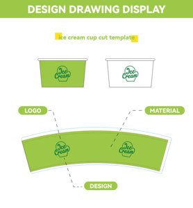 Contenitori Monouso Personalizzati per Gelato, Yogurt Gelato e Dessert da Asporto con Coperchio - Confezioni per Gelateria - Product Image 6