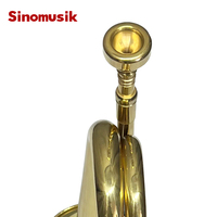 Sinomusik Brand Yellow Brass Bugle Musical Instruments for Sale
