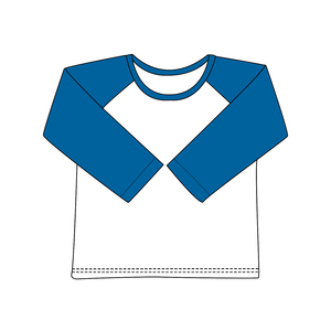 <span class=keywords><strong>T</strong></span>-<span class=keywords><strong>shirt</strong></span> à manches longues en coton pour bébés garçons et filles, <span class=keywords><strong>t</strong></span>-shirts raglan pour enfants, vente en gros d'automne - Product Image 3