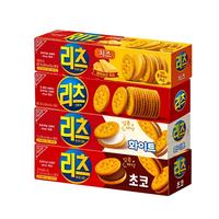 Cookies RITZs coréens les plus vendus en gros 96g Sandwich biscuit aux saveurs multiples Snack exotique