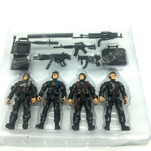 A buon mercato realistico esercito tattico vestito da uomo militare uniforme Set di plastica giocattolo pistole per i ragazzi - Product Image 1