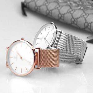 Montre à quartz à cadran marbré, style rétro décontracté, bracelet en cuir et acier inoxydable, édition limitée ETA, aiguille de monnaie, nouvelle collection mode 2025 - Product Image 4