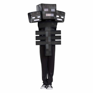 Disfraz Infantil de Esqueleto Wither para Minecraft, Cosplay de Halloween para Niños, Primavera 2025 - Product Image 5